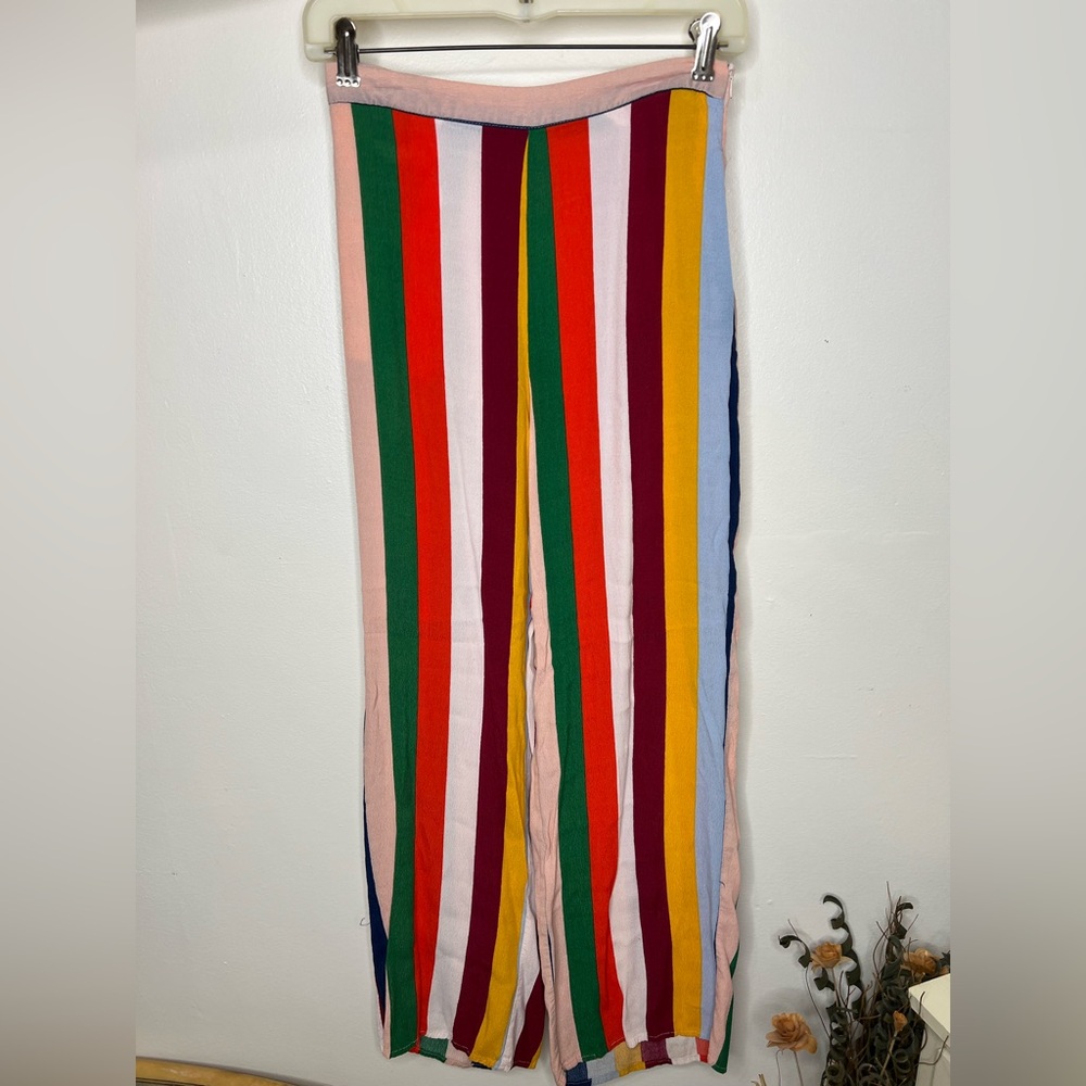 Forever 21 Multi-Colored High Waisted Pants